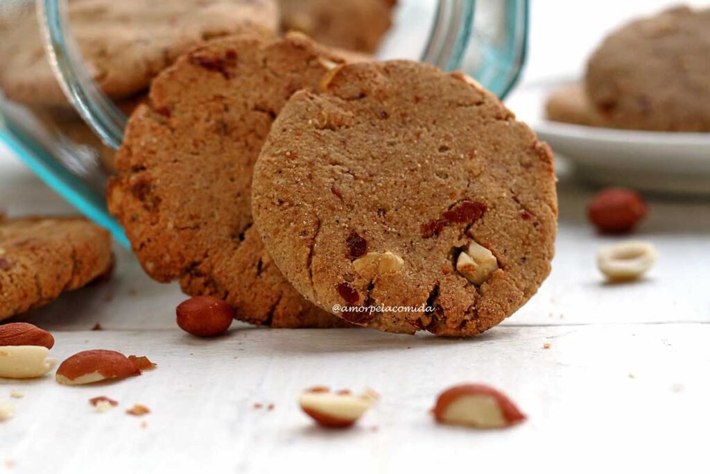 RECETA DE GALLETA DE MANÍ FIT SIN GLUTEN SIN LACTOSA