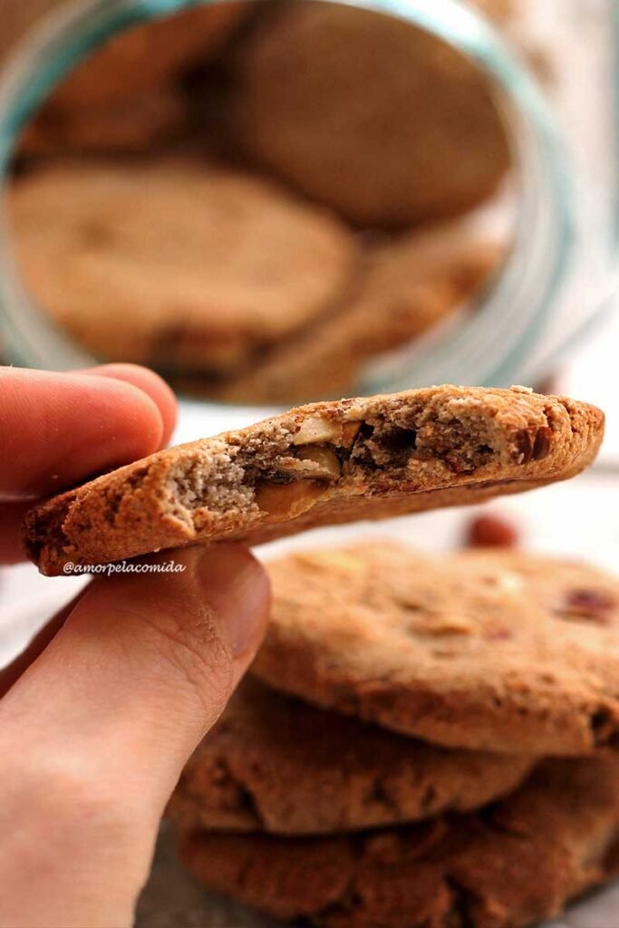 RECETA DE GALLETA DE MANÍ CON AZÚCAR MORENO