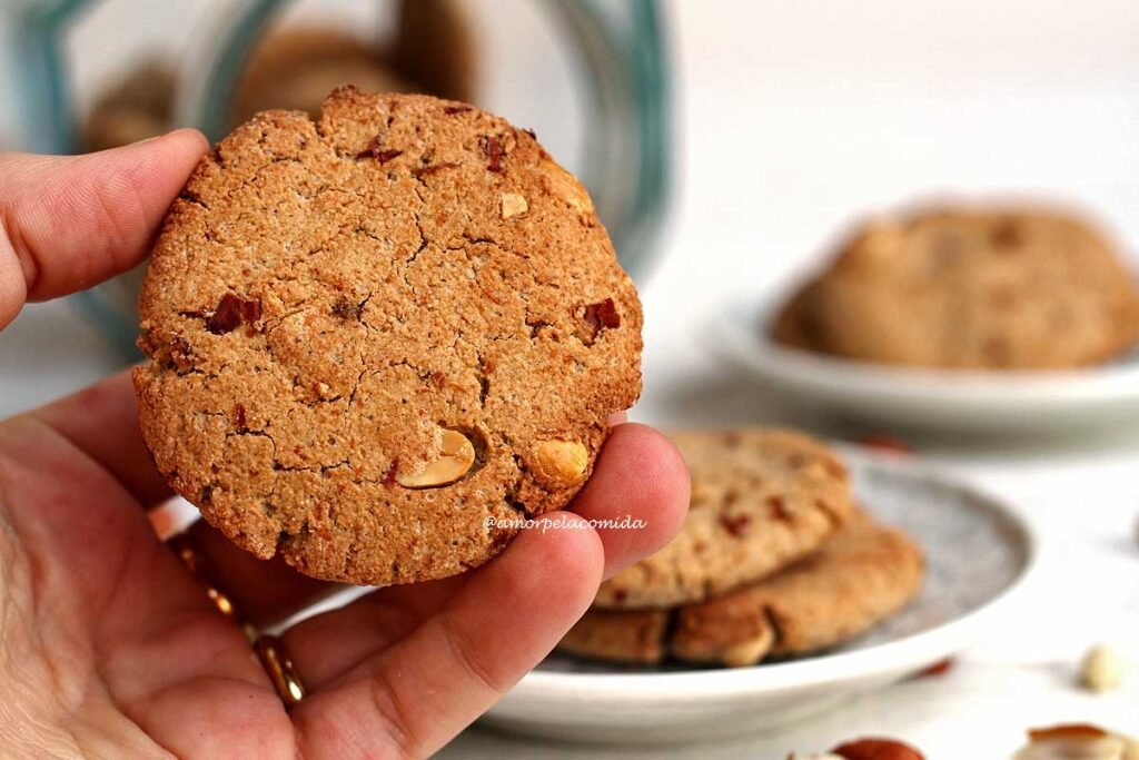 RECETA DE GALLETA DE MANÍ CON RESIDUO DE LECHE VEGETAL